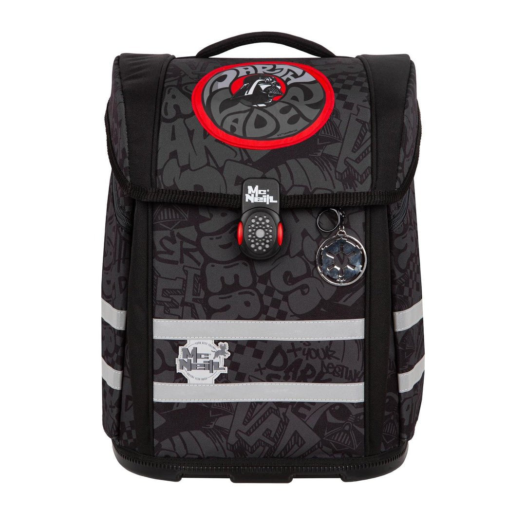 Mcneill Juego De Mochila Escolar Perfecto 5tlg Star Wars Darth-Vader