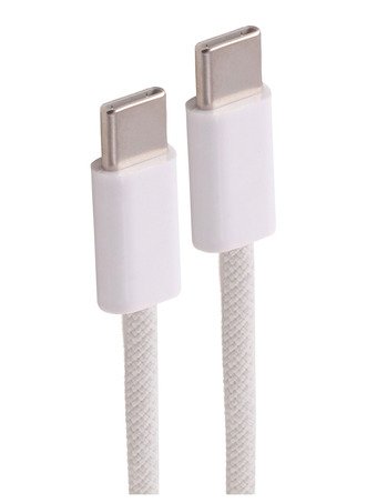 Shiverpeaks Usb-C Cable De Carga, 2.0, 240w, Blanco, Textil, 1m