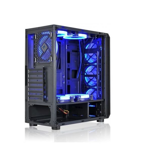 L-Link Caja Pc Atx Avatar Led Azul Usb 3.0 Ventana Transparente