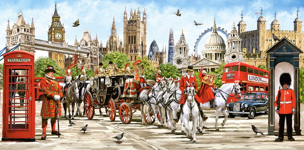 EAN 5904438400300 - Castorland Pride of London 4000 pcs Puzzle rompecabezas 4000 pieza(s) Ciudad imagen 2