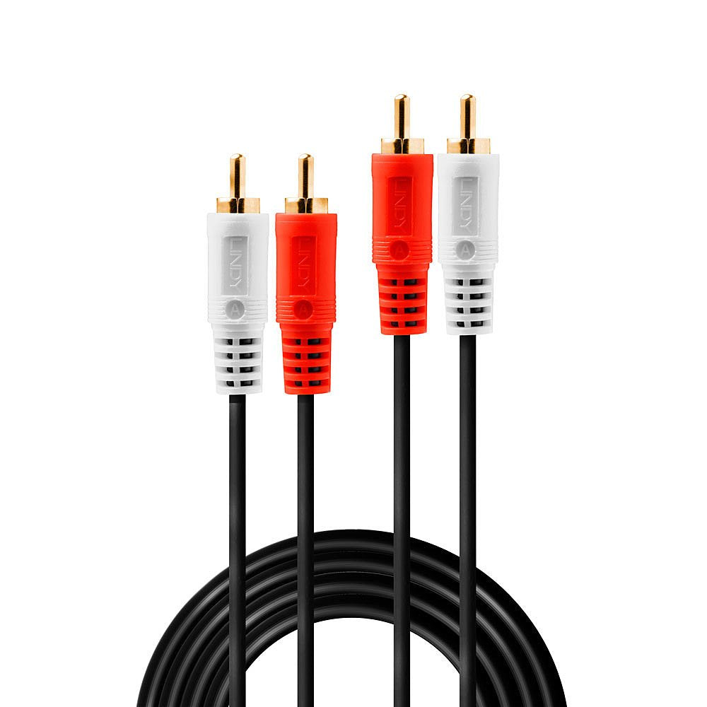 EAN 4002888356619 - Lindy 35661 cable de audio 2 m 2 x RCA Rojo, Blanco imagen 2
