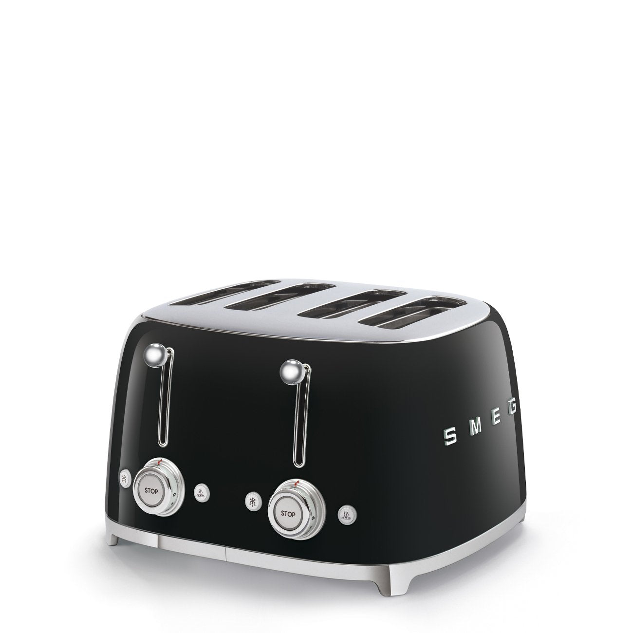 EAN 8017709263362 - Smeg TSF03BLEU tostadora 6 4 rebanada(s) 2000 W Negro imagen 1
