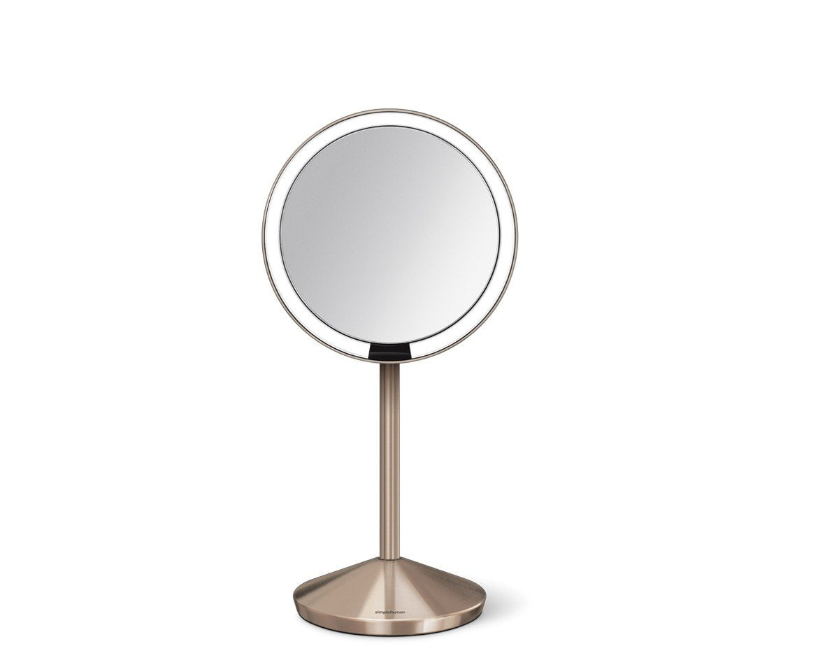 Simplehuman St3010 Espejo Para Maquillaje Independiente Alrededor Oro Rosa