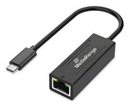 Mediarange Usb-C Netzwerkadaper Con Rj45 Port,20cm, Sw