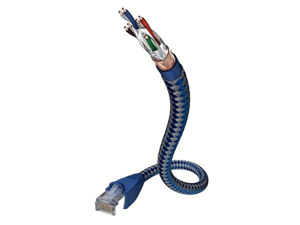 EAN 4001985507726 - Inakustik 004803005 cable de red Azul, Plata 0,5 m Cat6 SF/UTP (S-FTP) imagen 1