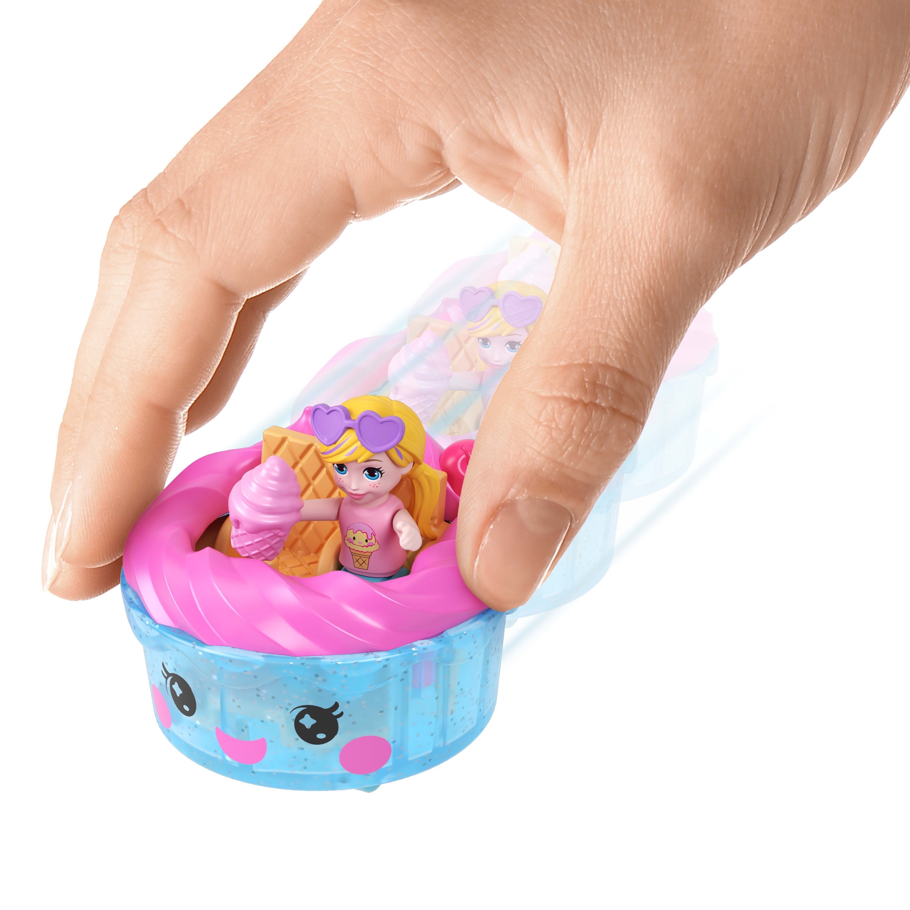 Zestaw Figurek Polly Pocket Przekaska Niespodzianka