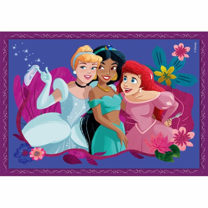 Puzzle Clementoni Supercolor 4 In 1  Disney Princess 21517