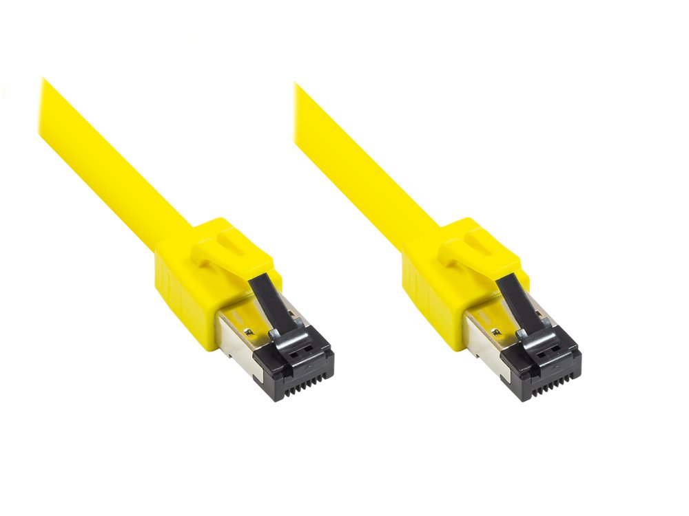 Rns® Cable De Red Cat. 8.1, S Ftp, Pimf, Halogenfrei (Lszh), 2000mhz, 40gbit S, Gelb, 15m, Good Connections®