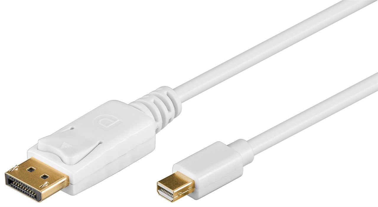Cable Mini Displayport/ Displayport  2m 1.2 Blanco