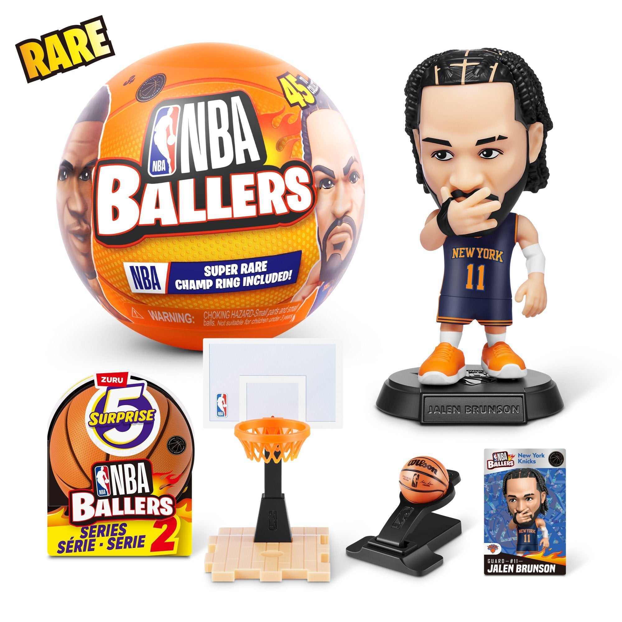 Zuru 5 Surprise - Nba Ballers Series 2, Artículo Ordenado De Personajes, Una Figura 77678gq1