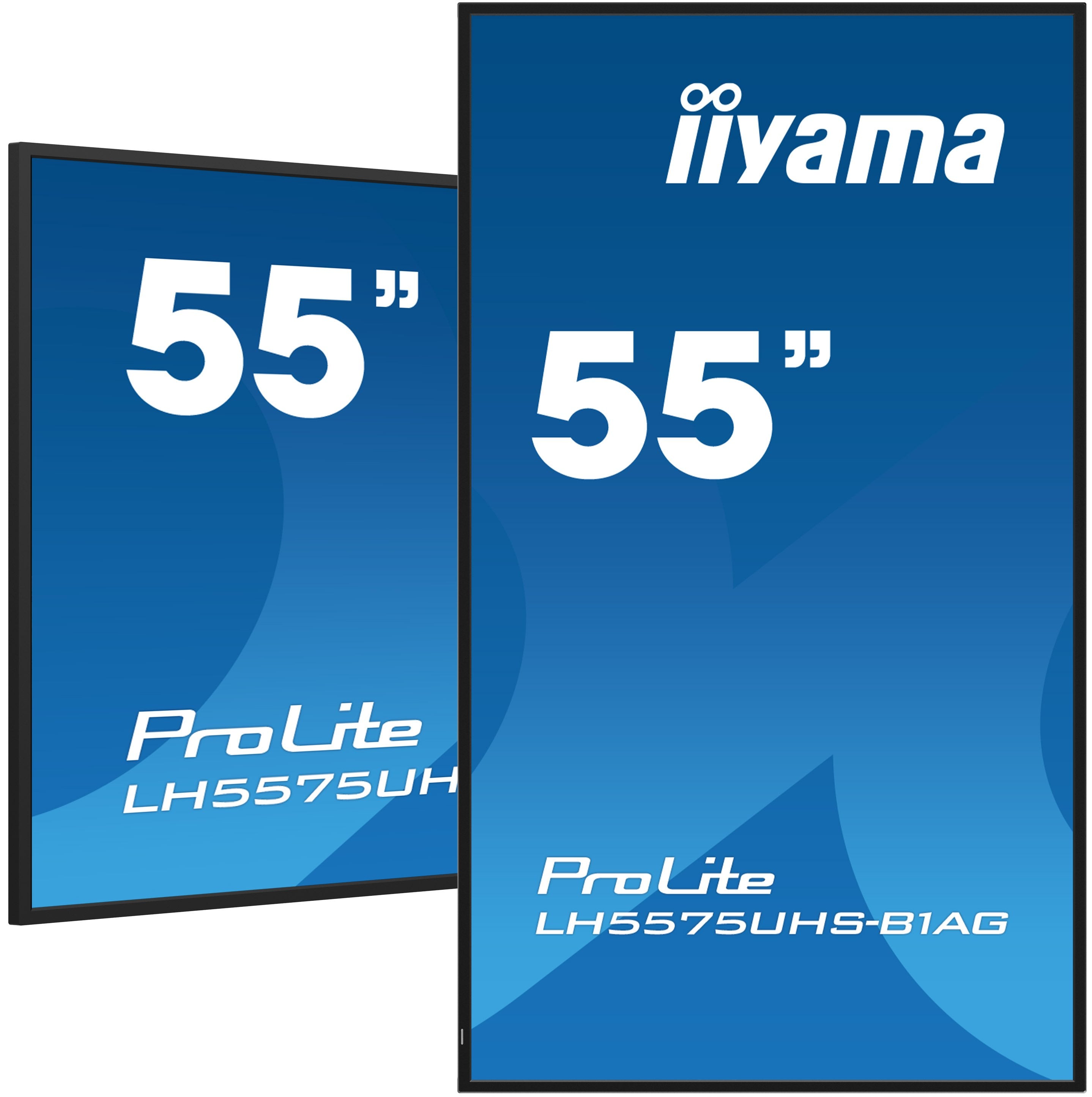EAN 4948570123469 - iiyama LH5575UHS-B1AG pantalla de señalización Pantalla plana para señalización digital 138,7 cm (54.6")  imagen 5