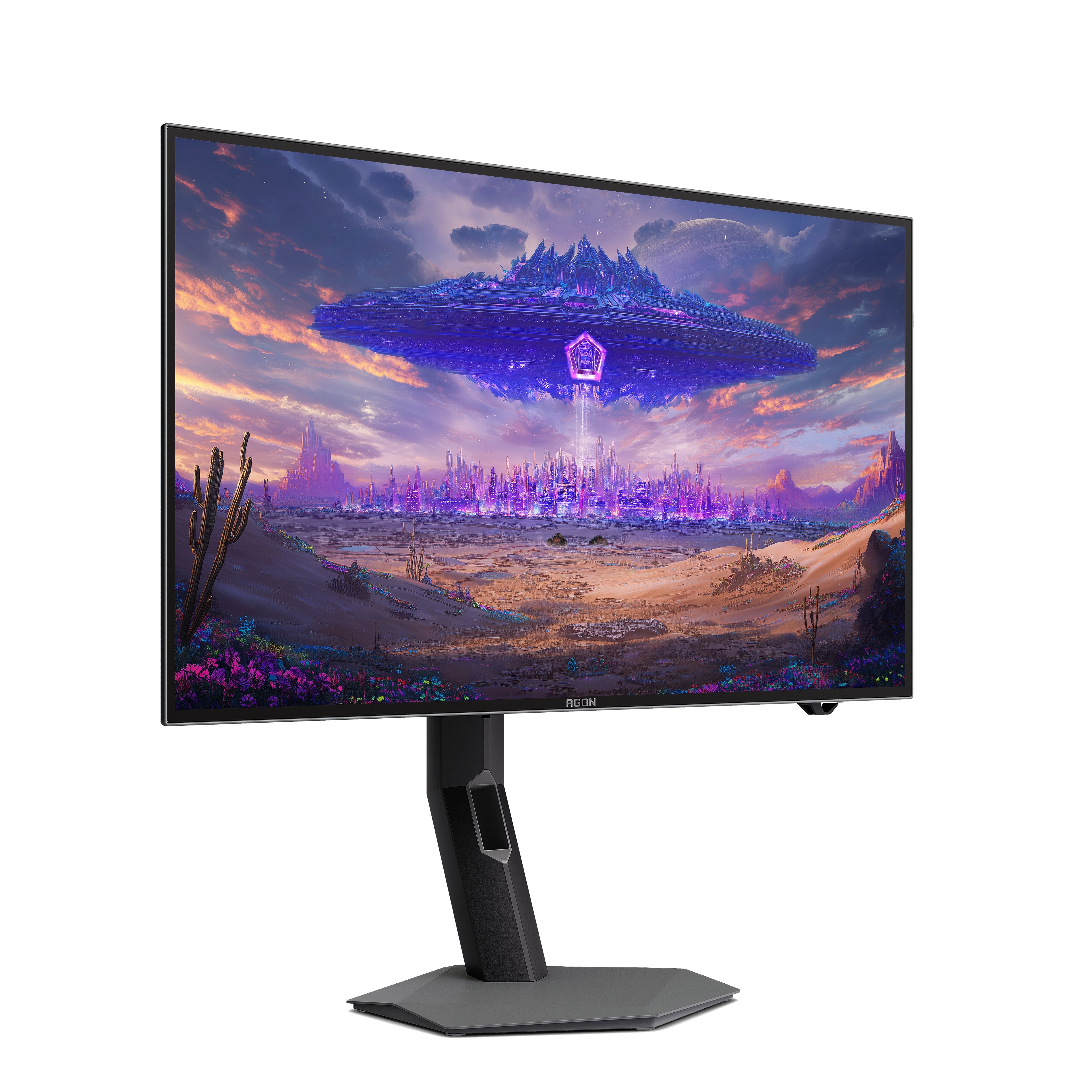 EAN 4038986183451 - AOC AGON PRO AGP277QKDC pantalla para PC 67,3 cm (26.5") 2560 x 1440 Pixeles Quad HD OLED Gris imagen 13