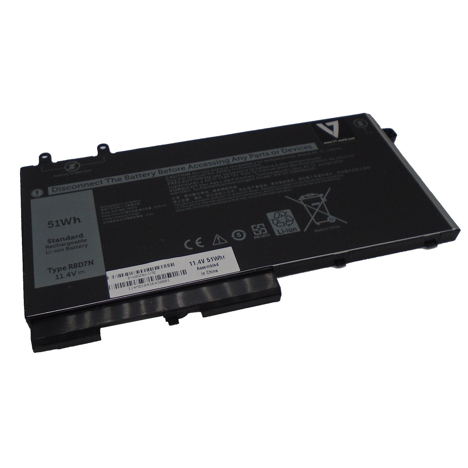 EAN 0662919115642 - V7 D-W8GMW-V7E refacción para laptop Batería imagen 1