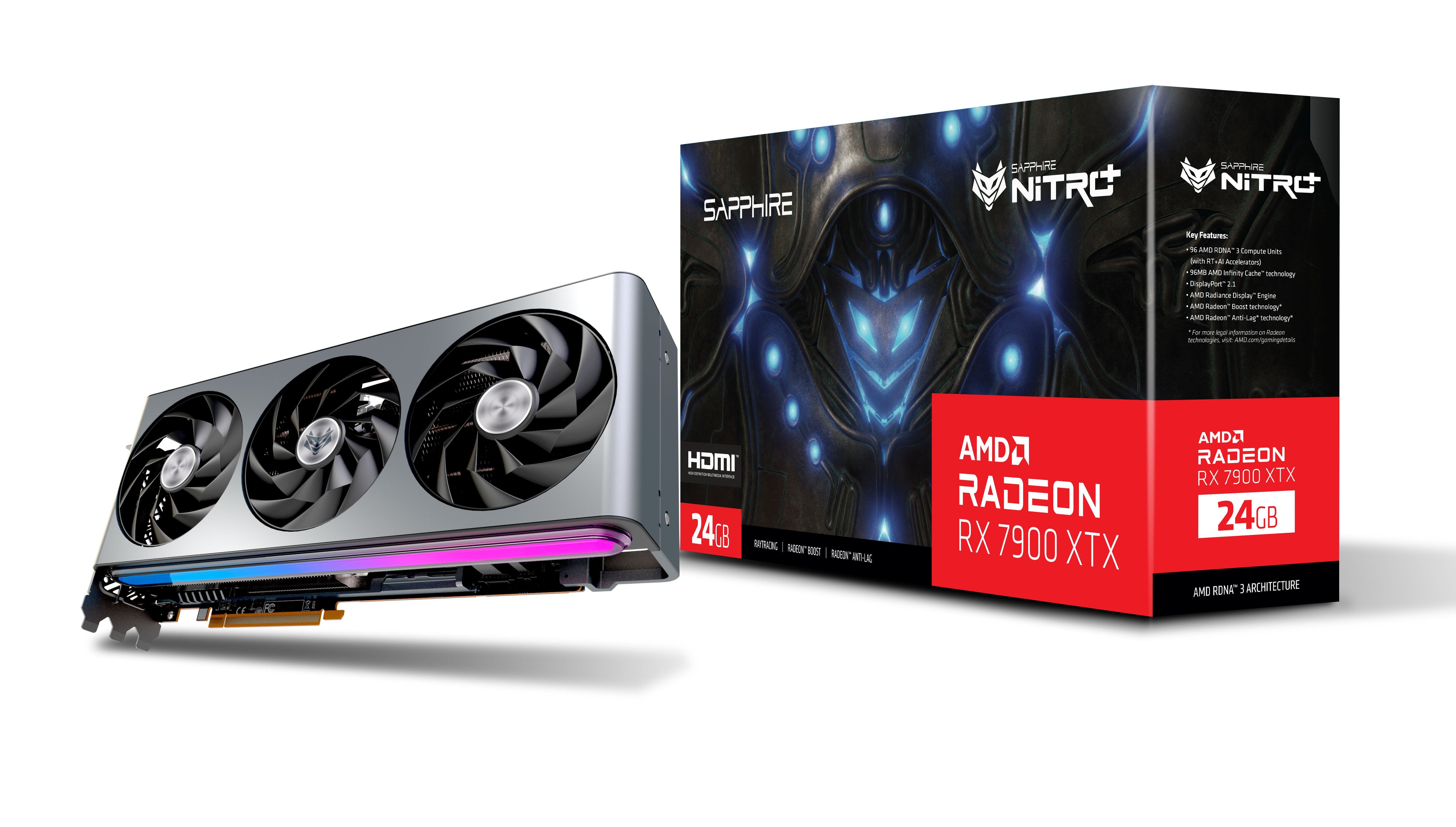 Sapphire Nitro+ Radeon Rx 7900 Xtx Gaming Oc Vapor-X 24gb Gddr6