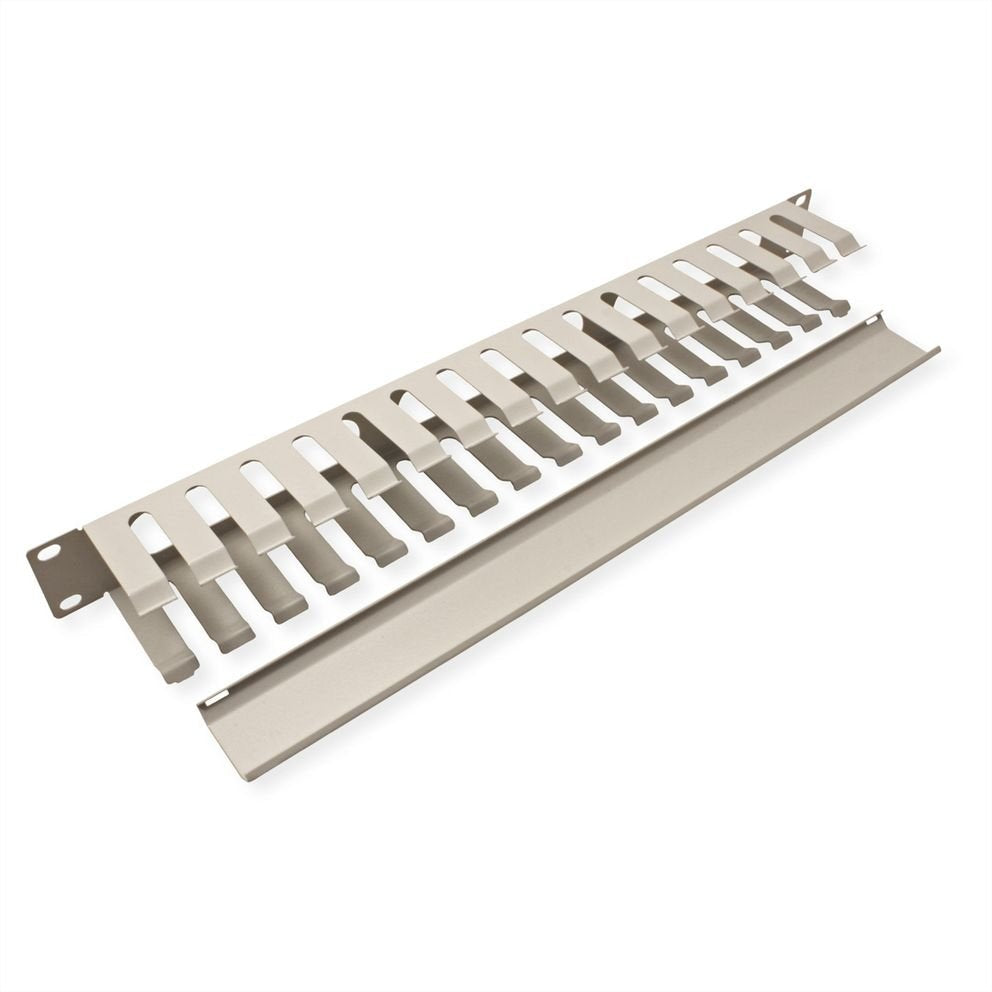 48,26cm 19pulgadas Placa Frontal 1 He Con Rangierkanal 40x60mm Gris