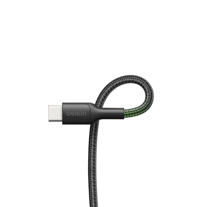 Cable Belkin Usb 24 Pin Usb-C (M) A 24 Pin Usb-C (M) Usb 2.0 2 M Entrega De Energía Usb-C (60w) Cable Trenzado Carga Rápida