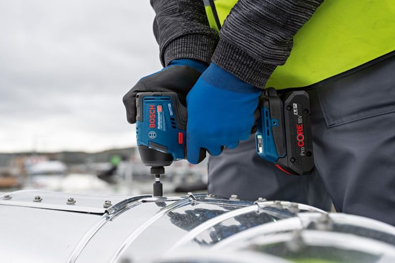 EAN 4053423250312 - Bosch GDR 18V-220 C Professional 3400 RPM 1 kg Azul imagen 3