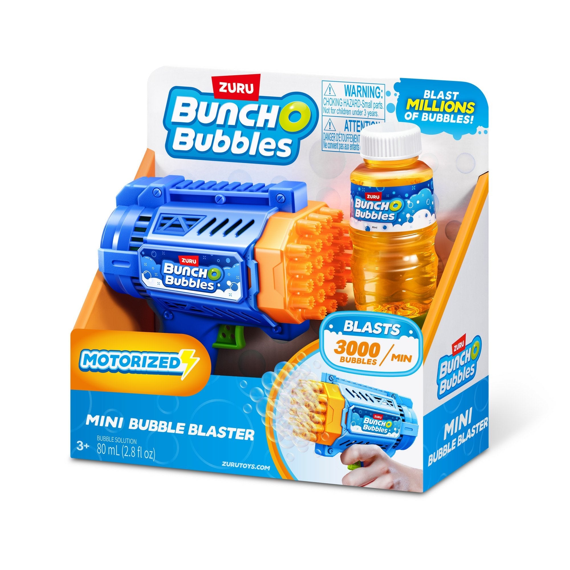 Zuru Bunch O Bubbles - Mini Bubble Blaster, Soap Bubbles 11347