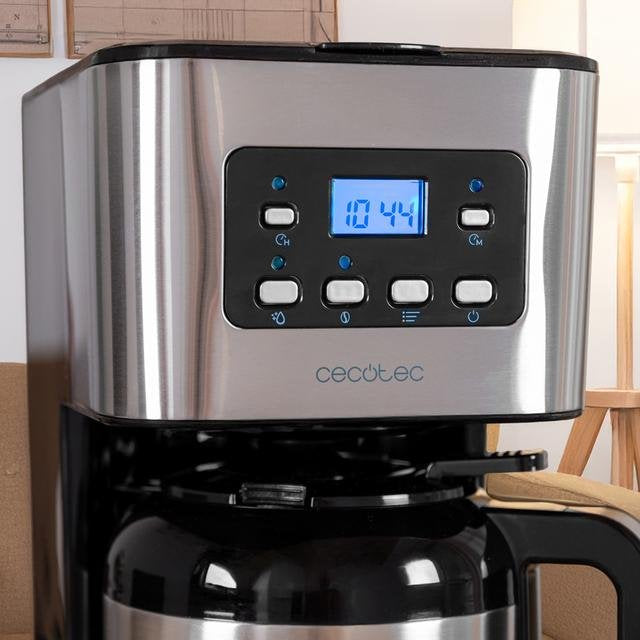 Cecotec Coffee 66 Drop & Térmico Time (Acero Inoxidable Negro, 950 Watt) 274