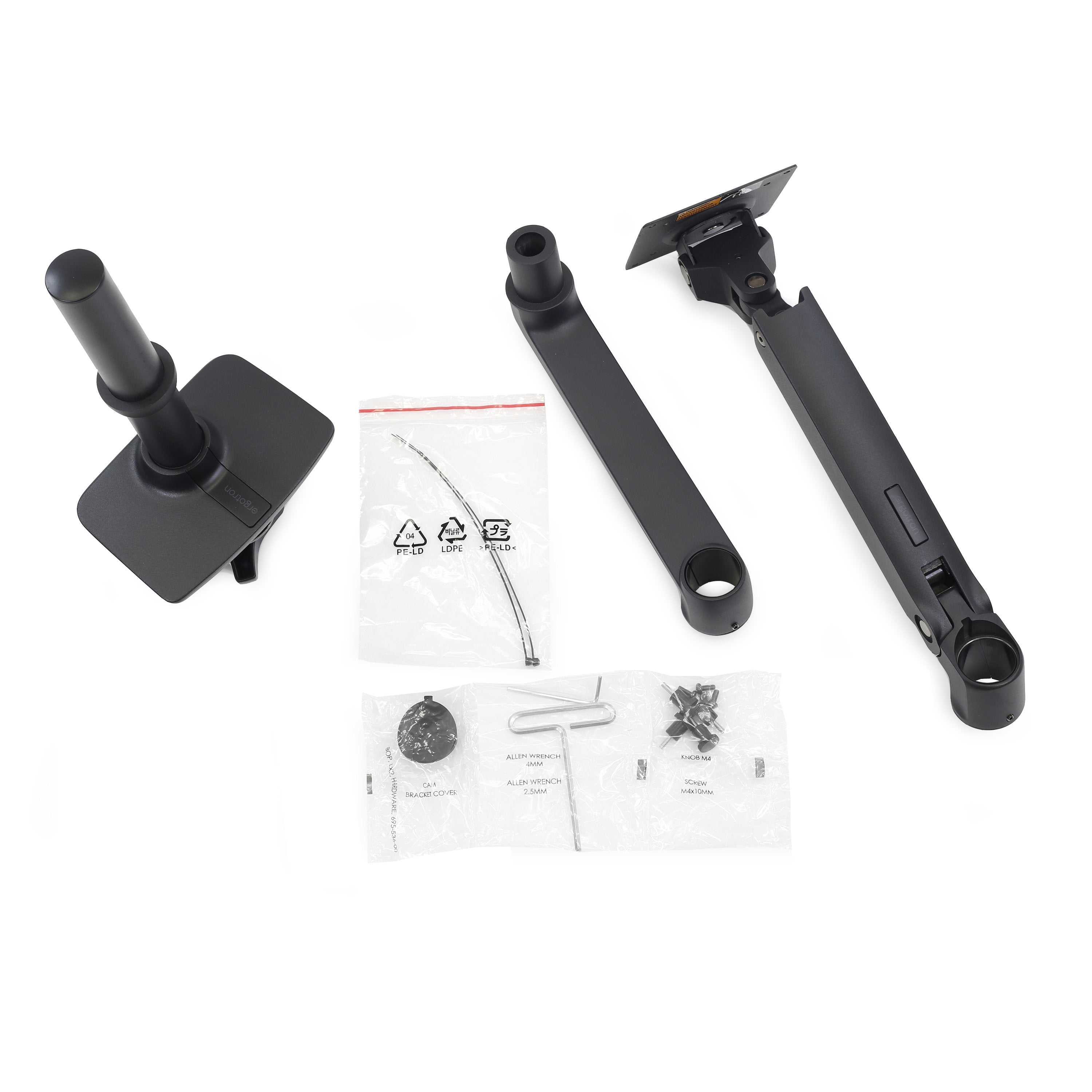 Ergotron Lx Series Lx Desk Mount Lcd Monitor Arm Tall Pole 86,4 Cm [34] Negro