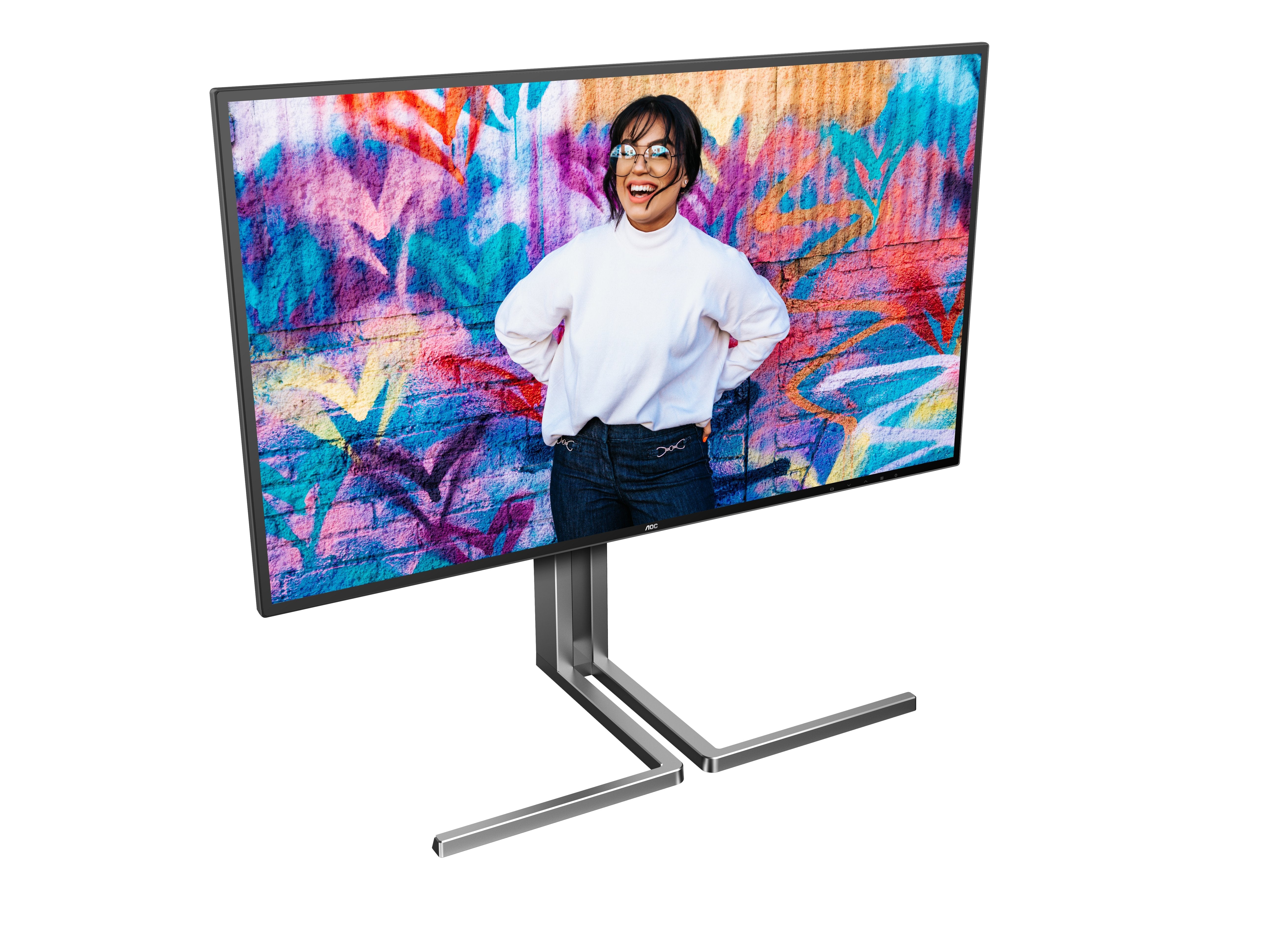 EAN 4038986182072 - AOC U27U3CV pantalla para PC 68,6 cm (27") 3840 x 2160 Pixeles 4K Ultra HD LCD Negro imagen 4