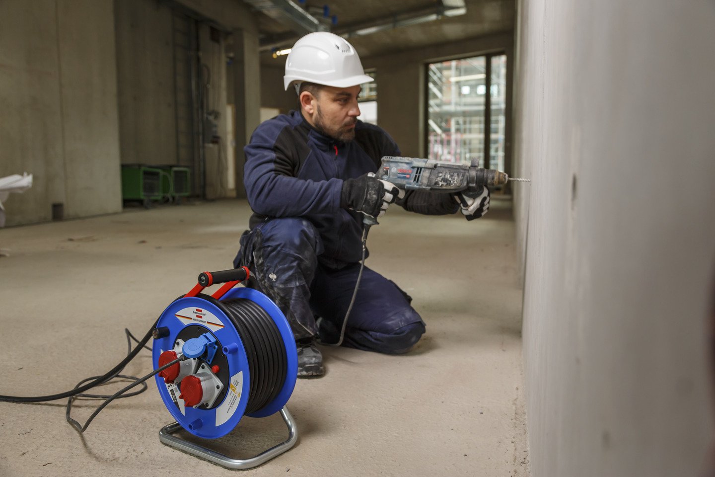 Brennenstuhl Garant Cee Ip44 Industrie-/Baustellen-Kabeltambor 30m