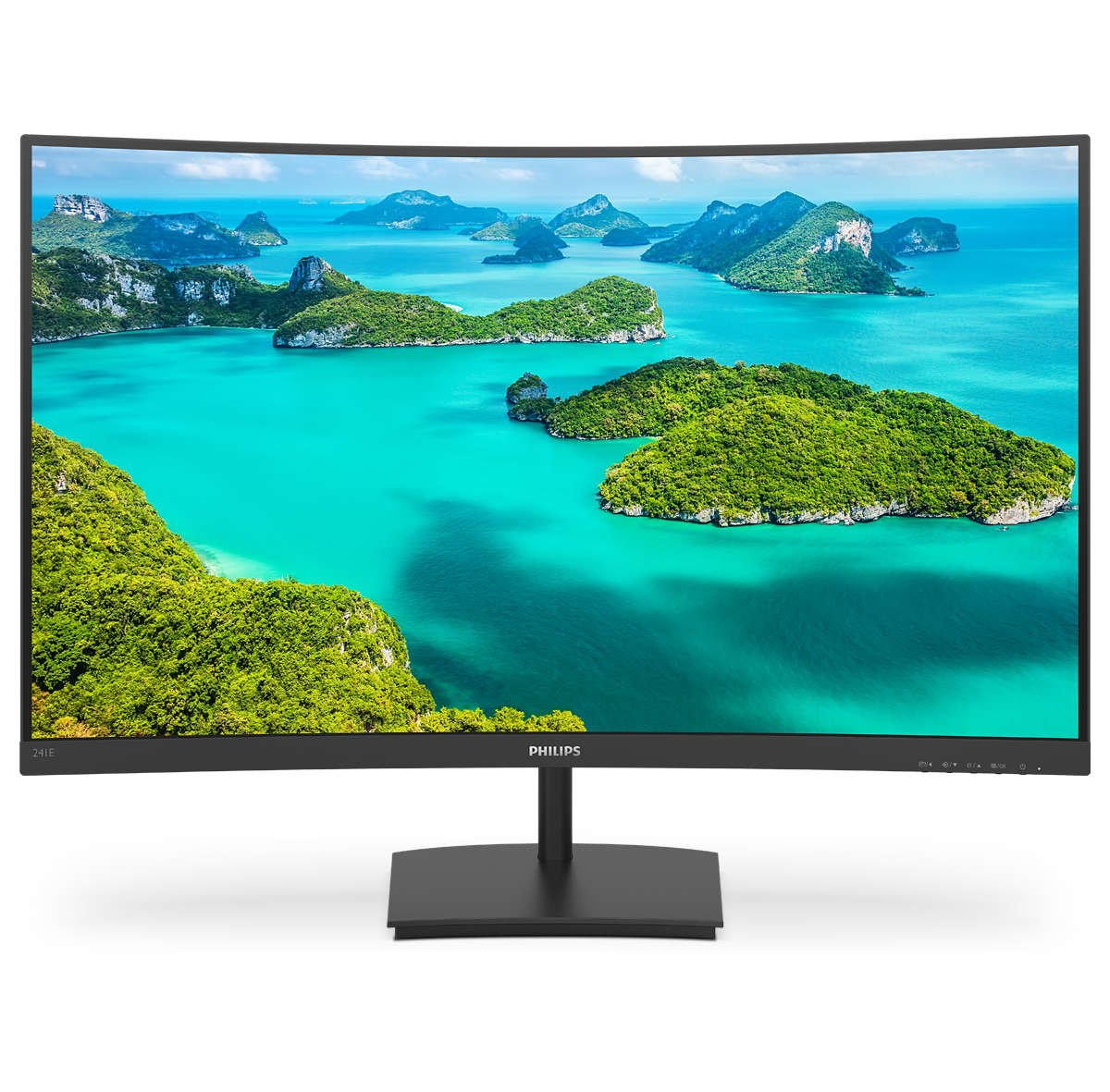 Monitor Curvo Philips E-Line 241e1sc 23.6' Full Hd Negro