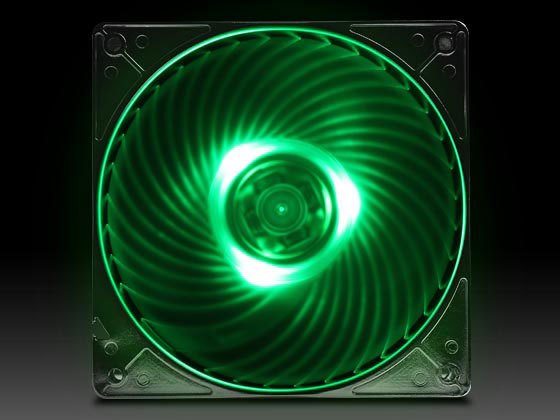 Silverstone Sst-Ap121-Gl Ventilador De Pc Carcasa Del Ordenador Verde