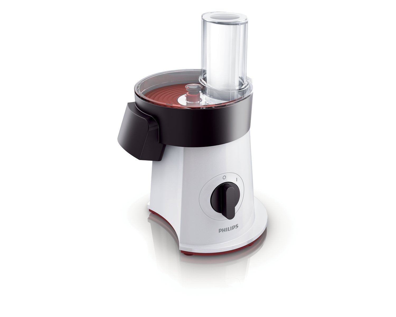 EAN 8710103590835 - Philips Viva Collection HR1388/80 máquina de ensaladas 220 W Negro, Rojo, Blanco imagen 8