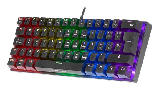 EAN 8435693101512 - Mars Gaming MK60 teclado Juego USB QWERTY imagen 2
