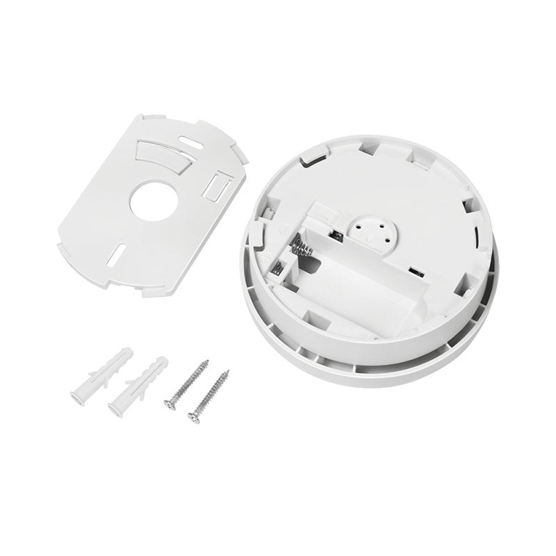 Detector De Humo Logilink Batería Reemplazable 9v Blanco