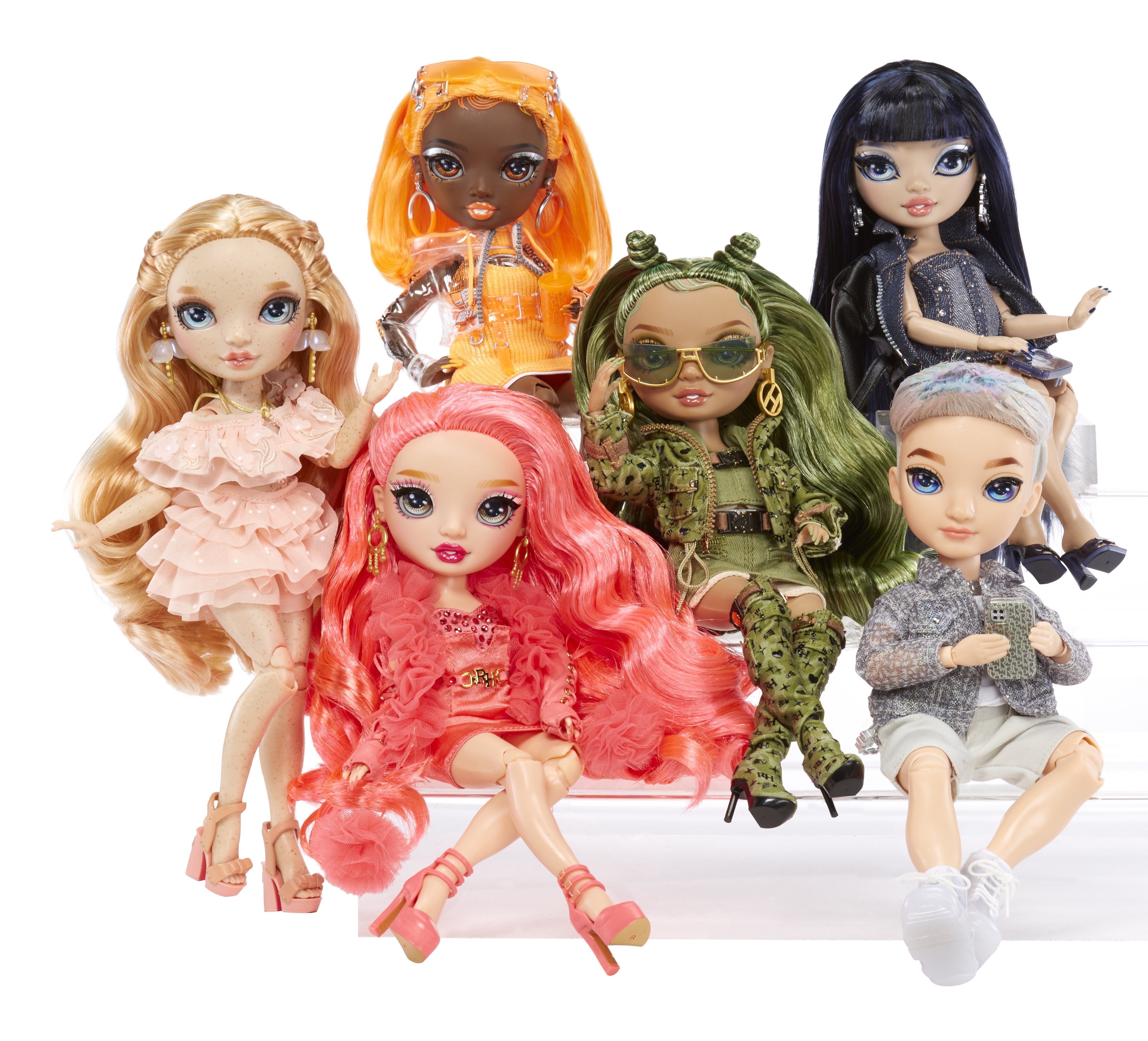 EAN 0035051583165 - Rainbow High Purple Fashion Doll- Aidan Russell imagen 8