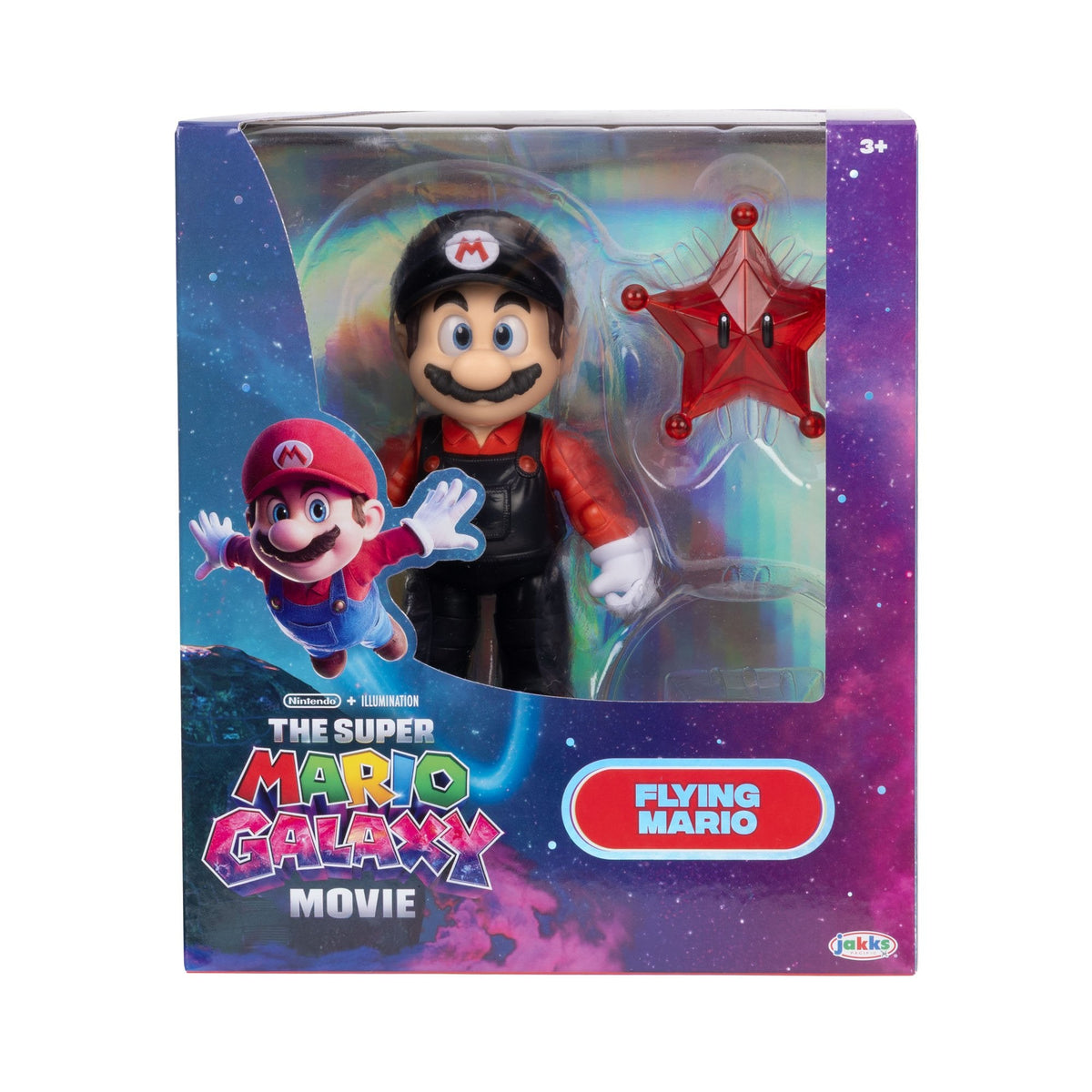 Figura Mario Volador Super Mario Galaxy Movie 13cm