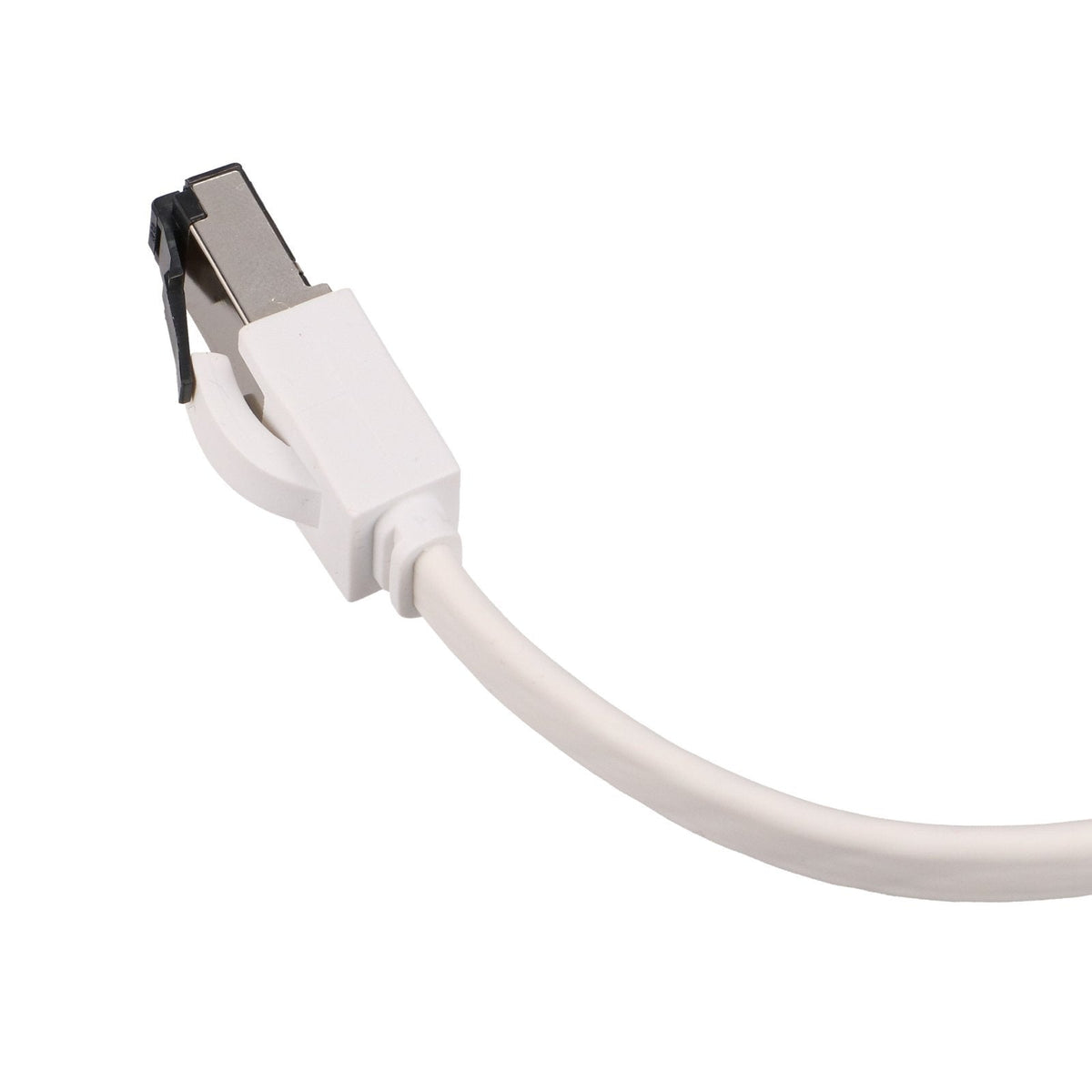 Extralink Lan Patchcord Cat.8 U Ftp 3m 40g Flat Shielded Foiled Twisted Pair Bare Copper White