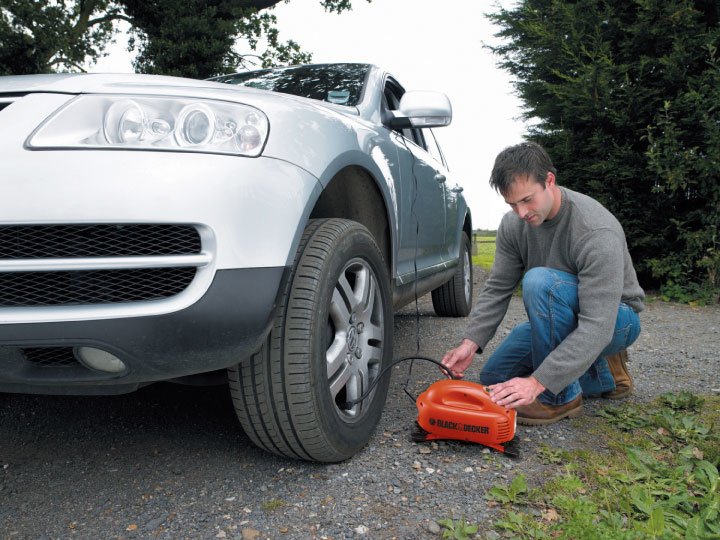 Black+Decker Compresor Asi200-Xj, 8.27bar, Bomba De Aire Asi200-Xj