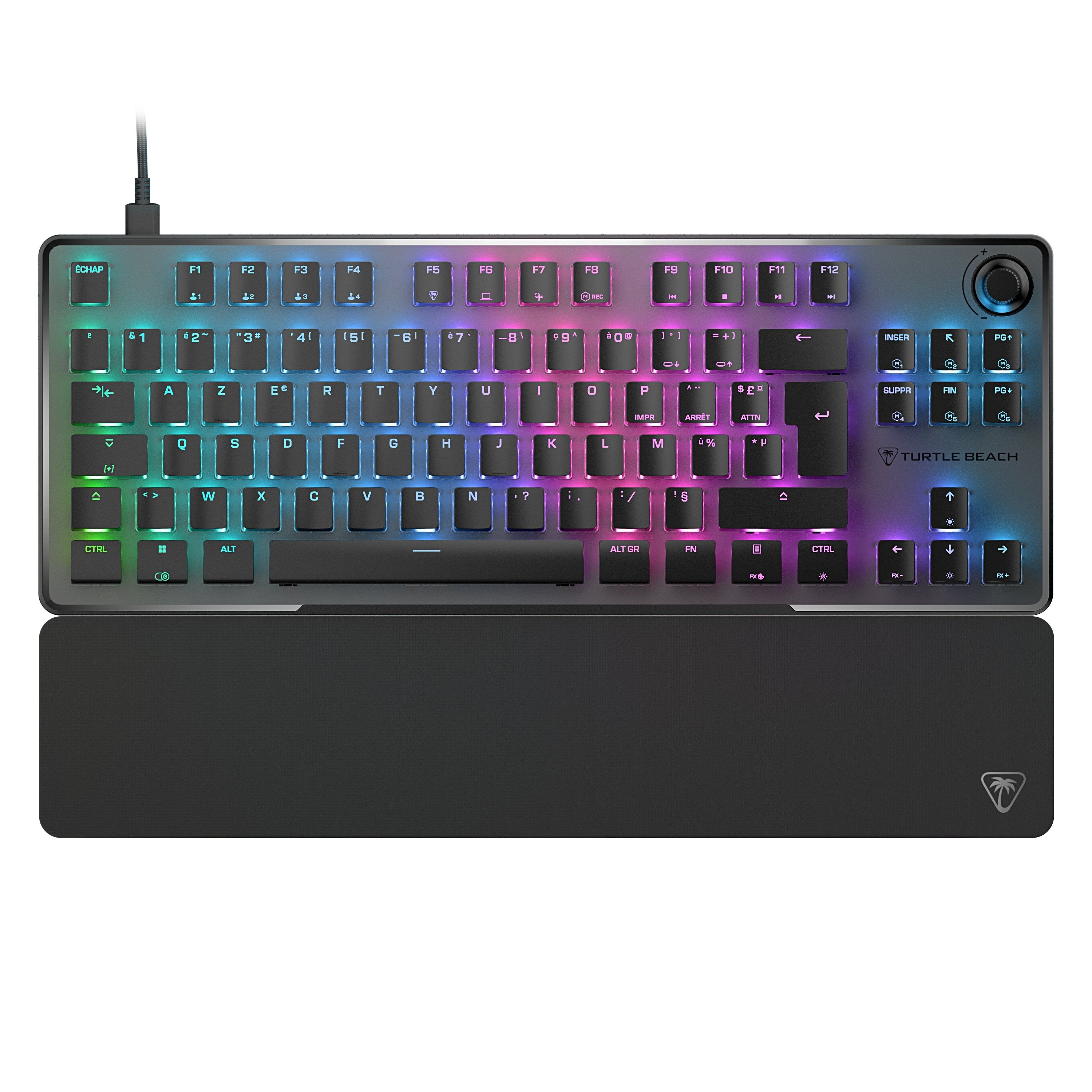 EAN 0731855220069 - Turtle Beach Vulcan II TKL Pro teclado Juego USB AZERTY Alemán Negro imagen 6