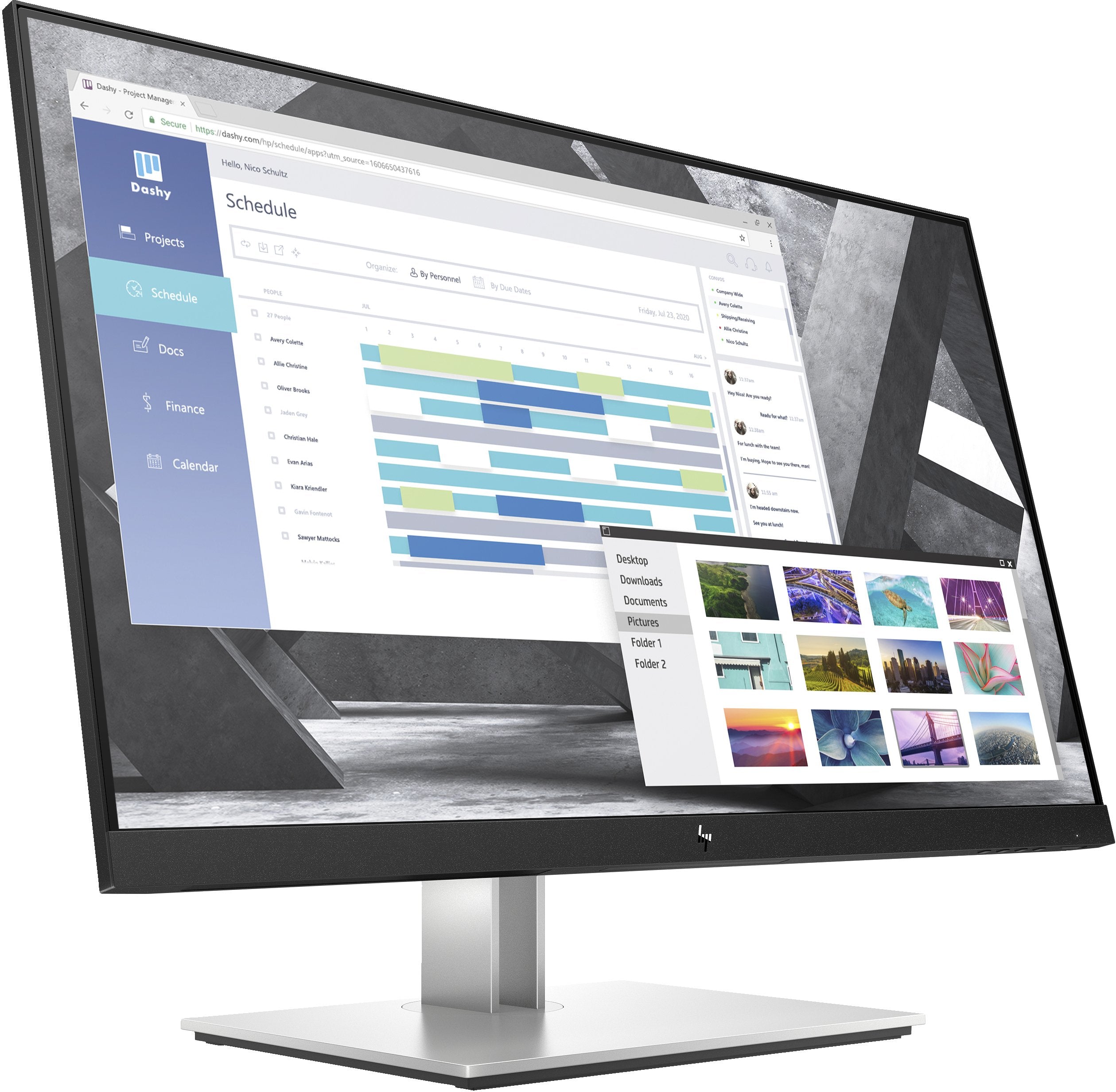 EAN 0194850083655 - HP E-Series E27q G4 QHD Monitor pantalla para PC 68,6 cm (27") 2560 x 1440 Pixeles Quad HD LCD Negro imagen 3