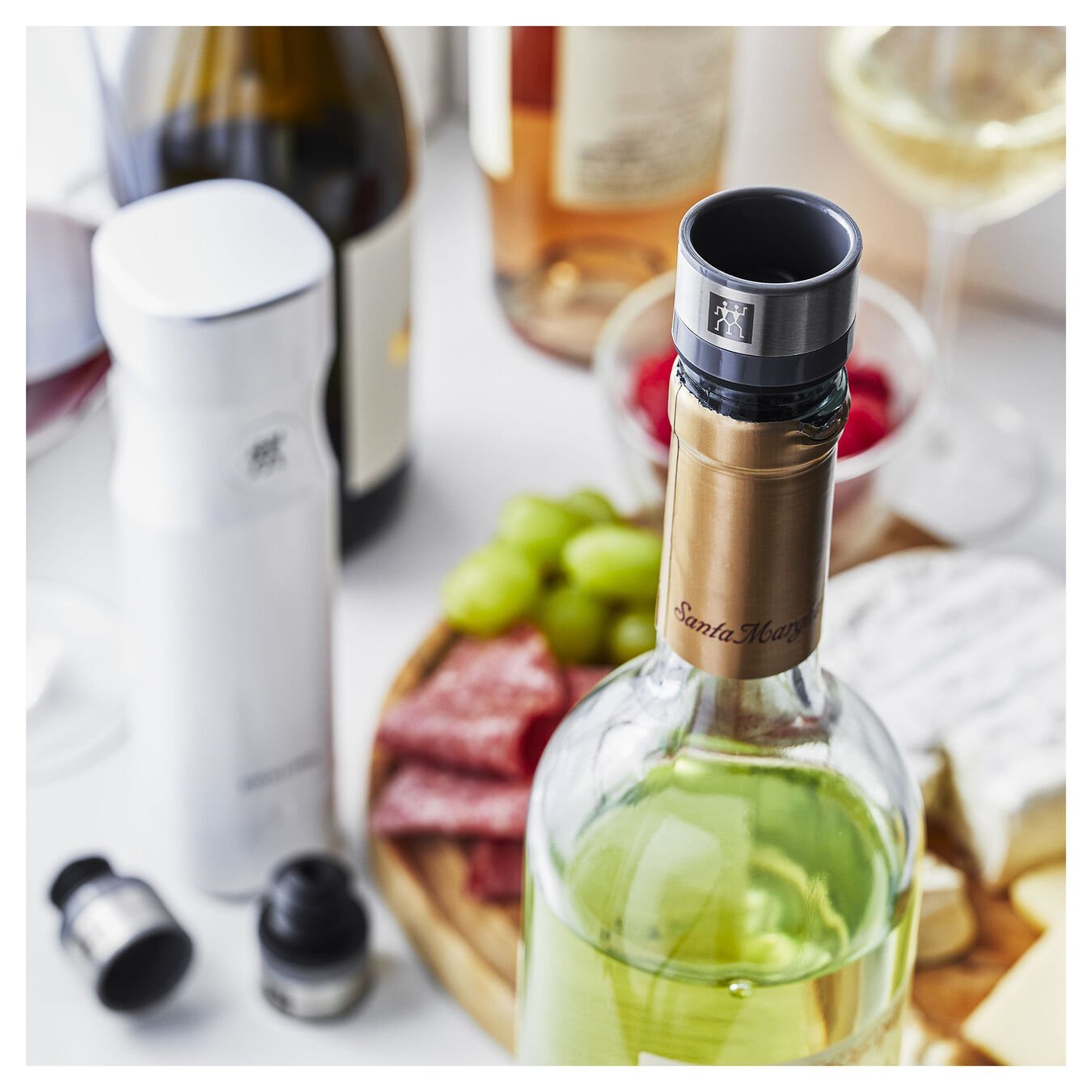 EAN 4009839523847 - ZWILLING FRESH & SAVE bomba de vacío para vino 3 cm Plástico, Silicona, Acero inoxidable imagen 4