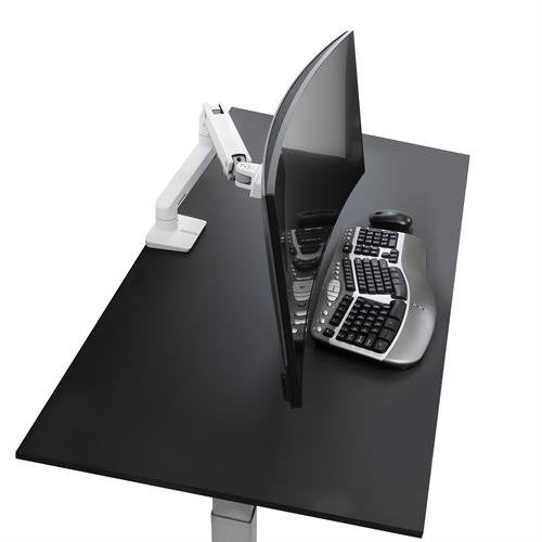 EAN 0698833054491 - Ergotron HX Series 45-475-216 soporte para monitor 124,5 cm (49") Escritorio Blanco imagen 6