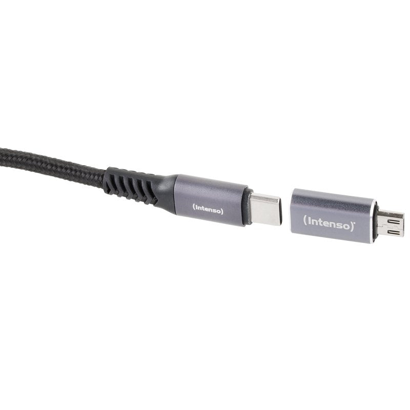 EAN 4034303038121 - Intenso 7600213 cambiador de género para cable Antracita imagen 3