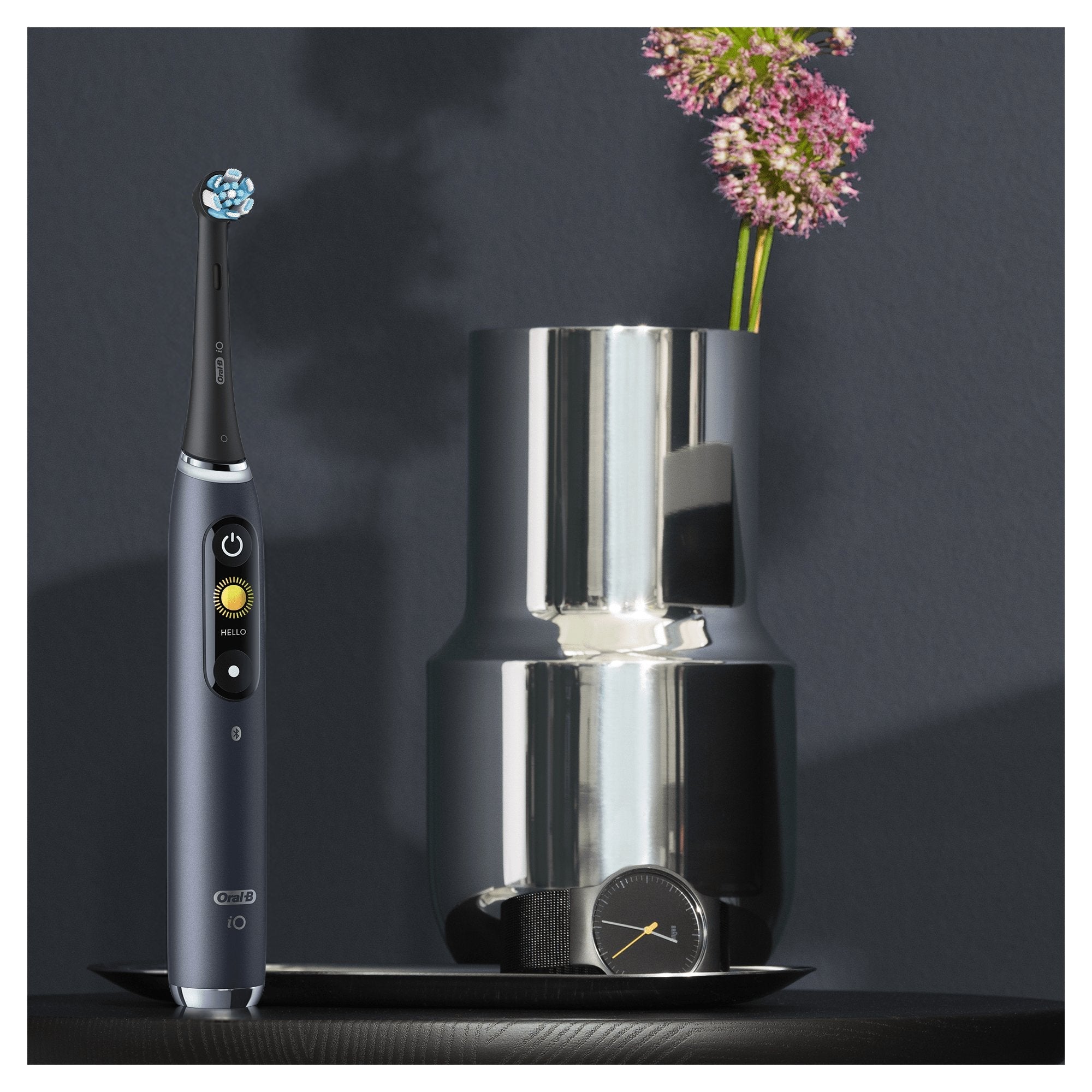 EAN 4210201411550 - Oral-B iO 80363731 cepillo eléctrico para dientes Adulto Cepillo dental oscilante Negro, Plata imagen 10
