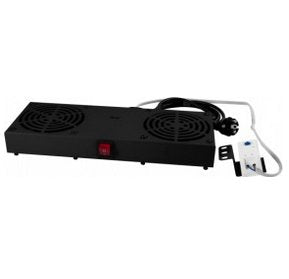Allnet 19\"Wandgehäuse, Zbh. Ventiladoreinheit, Negro, Para Smb/Smc/Sma-Serie,