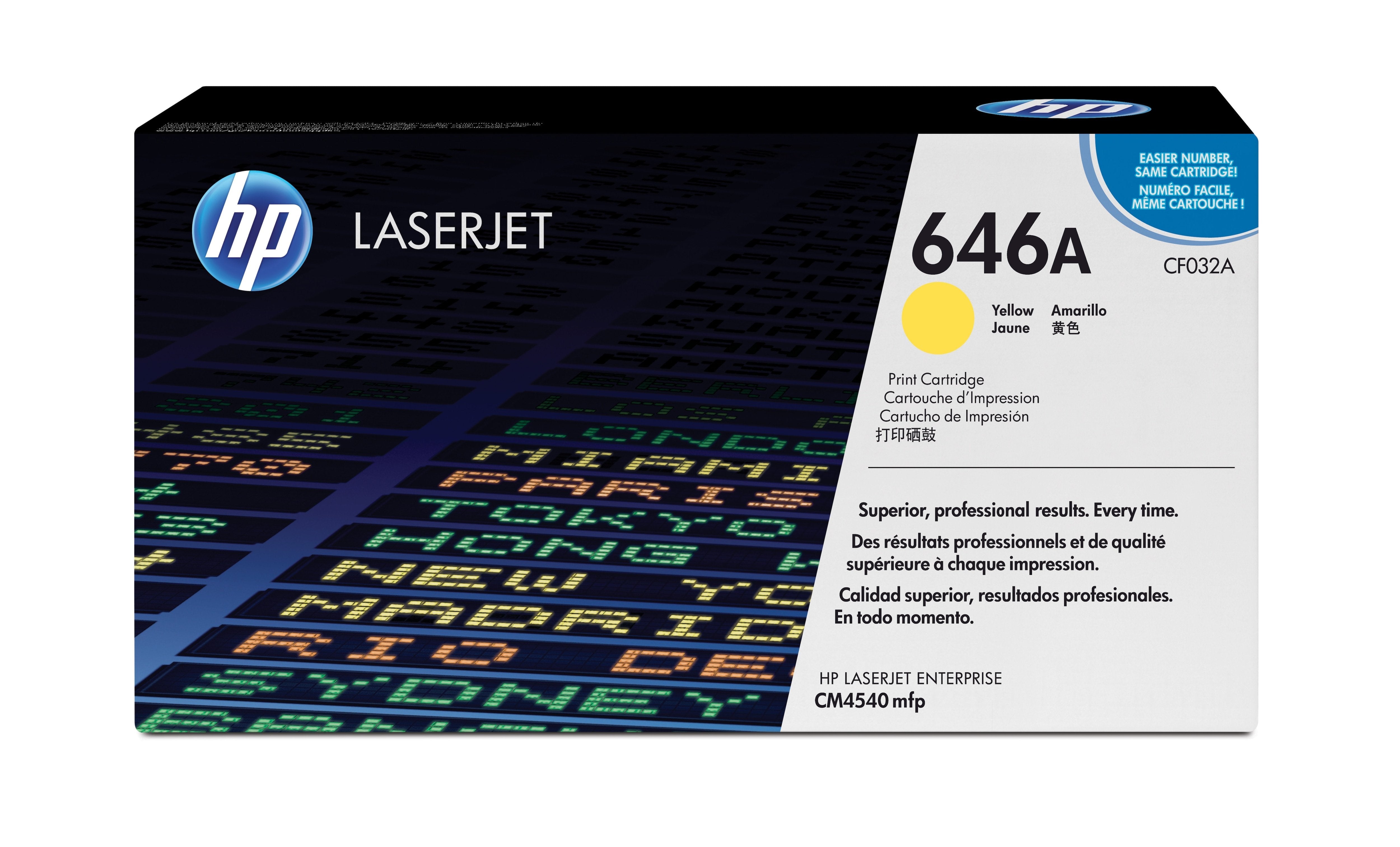 Toner Original Hp  646a Amarillo Cf032a