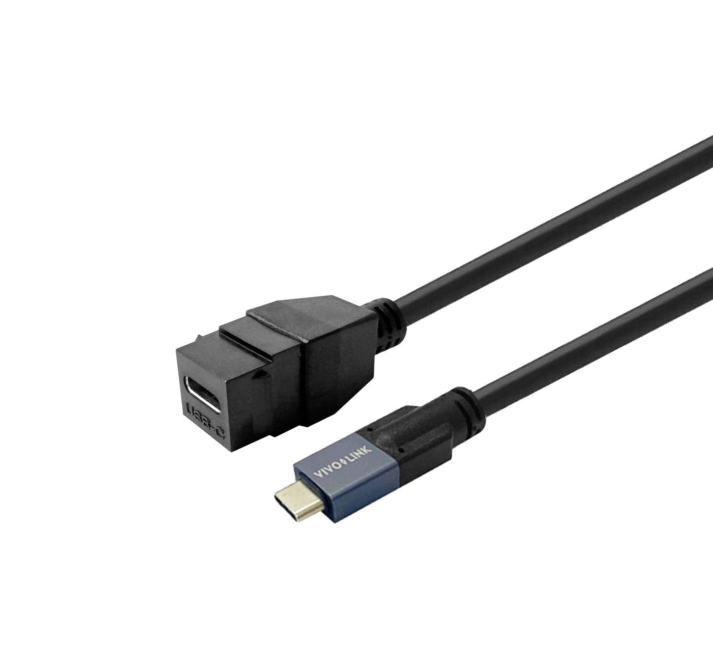 Usb-C Male To Female 1m  Usb3.2 Supports 20 Gbps Data