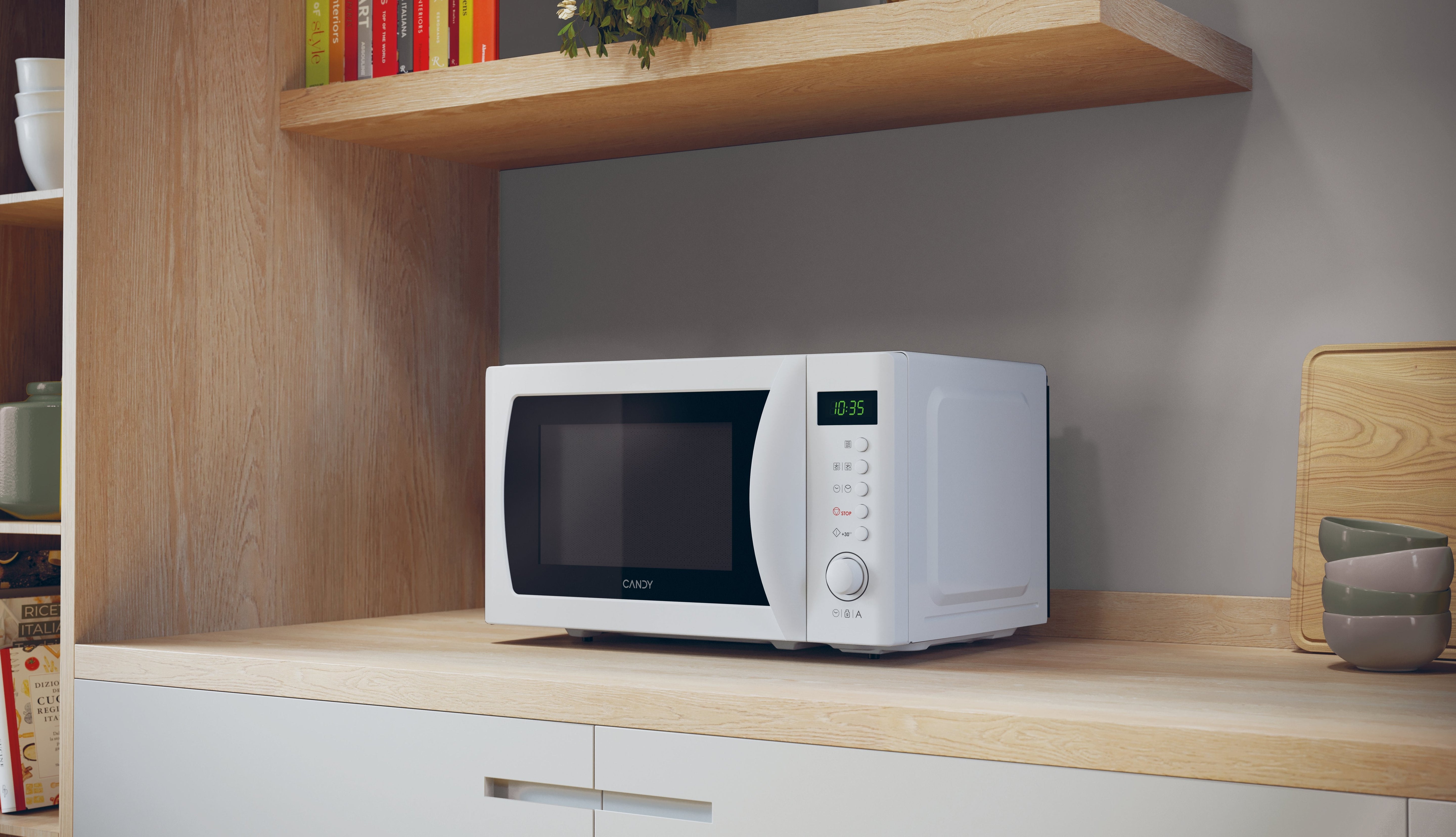 EAN 8059019053097 - Candy Idea CMWA20SDLW Blanco Solo microondas Encimera 20 L 700 W imagen 5