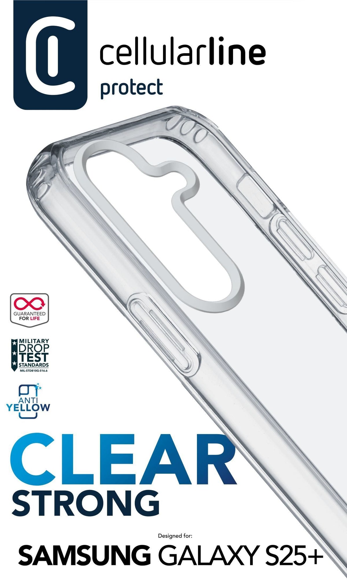 EAN 8018080491375 - Cellularline 8018080491375 funda para teléfono móvil 17,3 cm (6.82") Transparente imagen 2