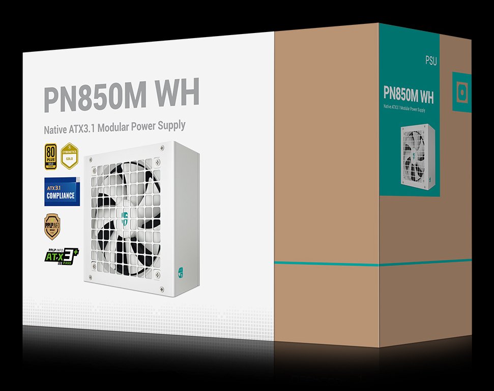 EAN 6933412741152 - DeepCool PN850M unidad de fuente de alimentación 850 W 20+4 pin ATX ATX Blanco imagen 9