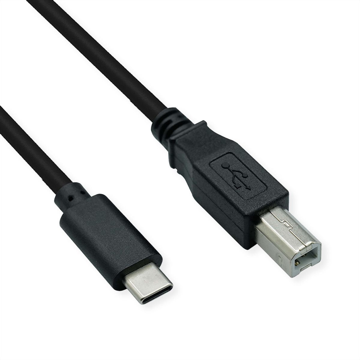 EAN 7630049627581 - ROLINE 11028336 cable USB USB 2.0 1,8 m USB C USB B Negro imagen 1
