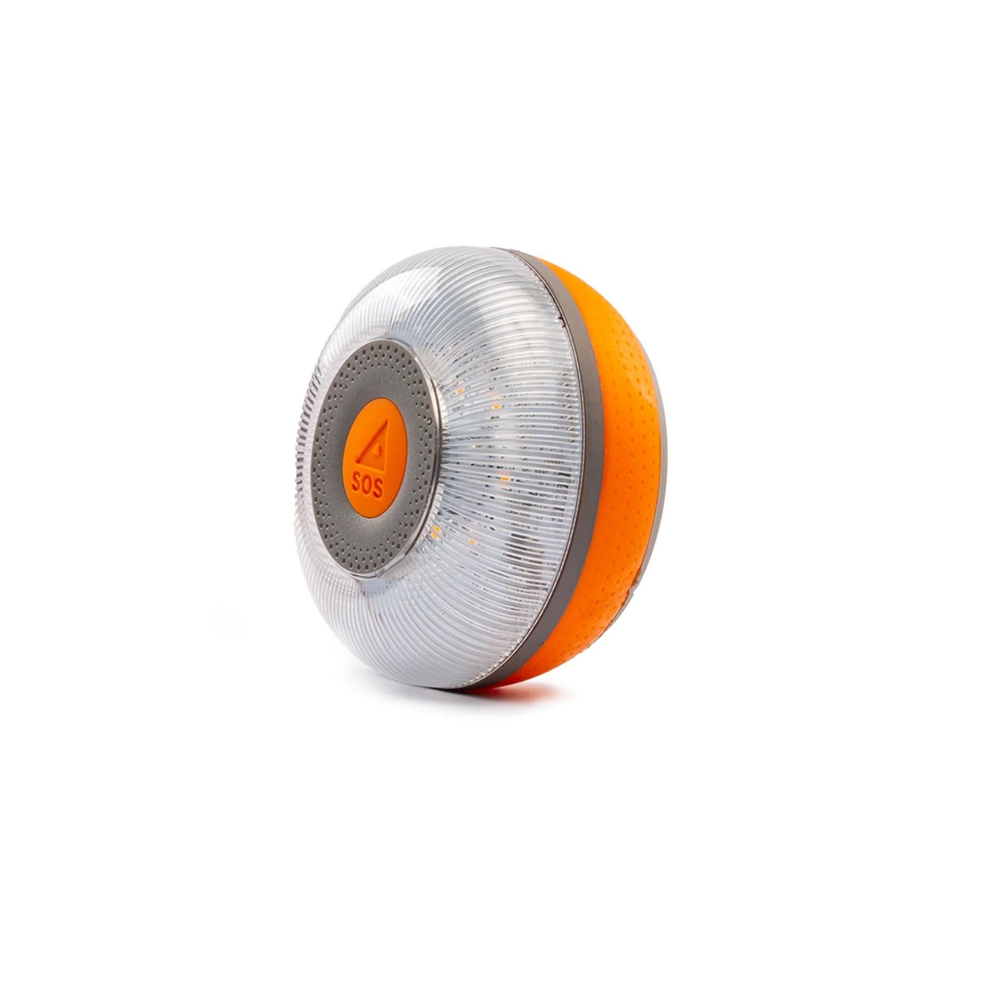 Luz De Emergencia Para Coche Flash Led Sos V16 Homologada Base Imantada Geolocalizable Funciona A Pilas