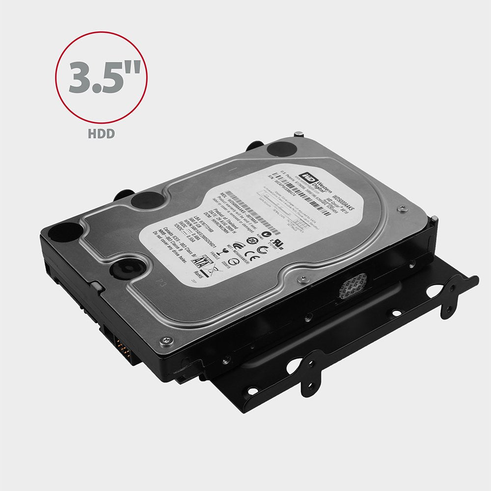 Axagon Rhd-435, Marco De Metal Para 4x 2.5 O 2x 2.5 Hdd / Ssd Y 1x 3.5 Hdd Hasta 5.25 Posicion